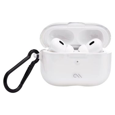 Case-Mate Tough Case with Carabiner Clip for AirPods Pro/Pro (2nd Gen) - Clear